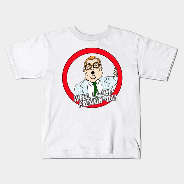 Matt Foley De-motivational speaker Kids T-Shirt by silentrob668